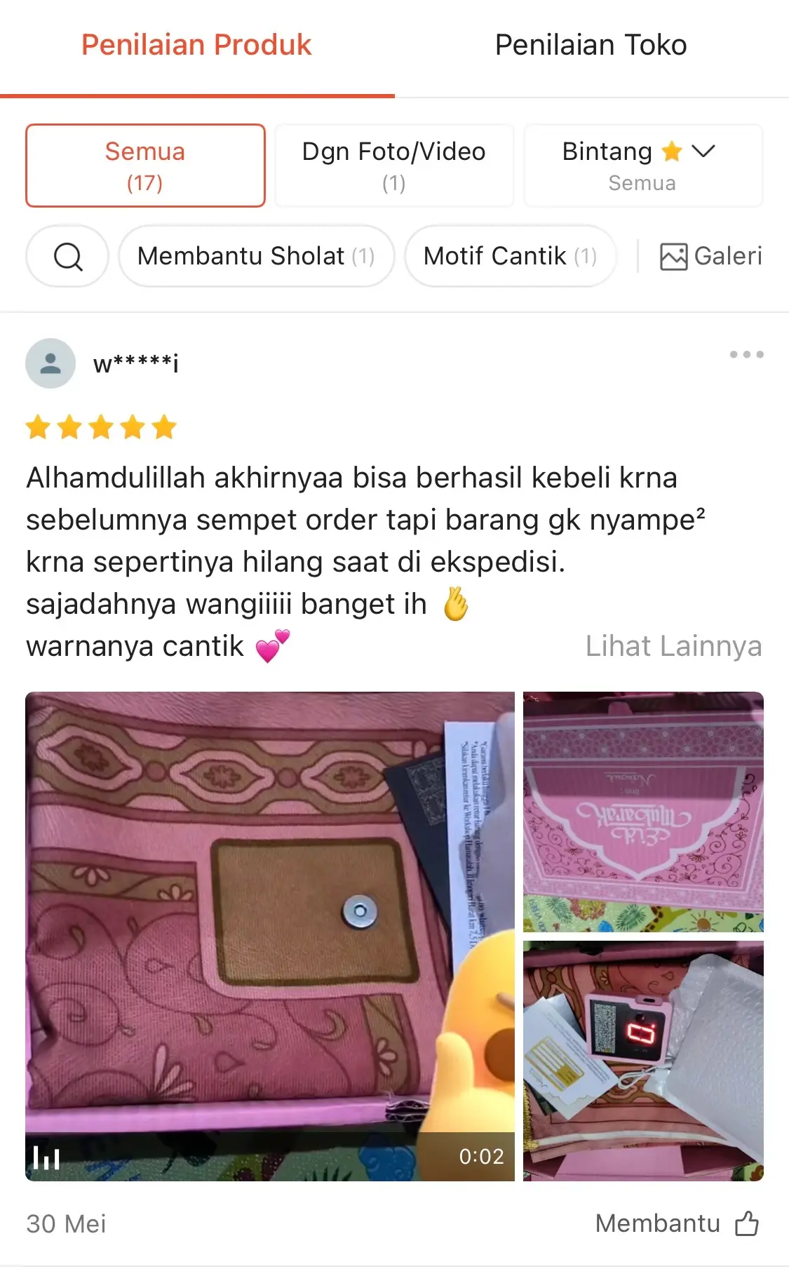 Ulasan pembeli